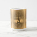 Recherche de tour eiffel paris france tasses Rétro