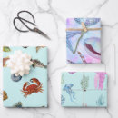 Recherche de crabes papier cadeau Poisson