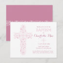 Recherche de horizontales 11x14 baptême invitations Croix
