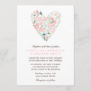 Recherche de coeur romantique invitations Fleurs