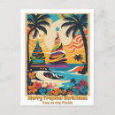 Recherche de noël floride cartes postales Palmiers