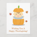 Recherche de premier thanksgiving vœux cartes Bébé