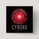 Recherche de surhumain Logo de cyborg