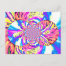 Recherche de mandala bleu cartes postales Floral