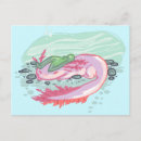 Recherche de salamandres cartes postales Aquatique