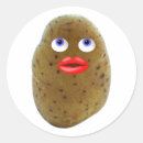Recherche de pomme de terre autocollants Heureux