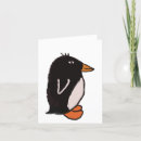Recherche de oiseau noir et blanc vœux cartes Pingouin
