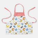 Recherche de papillon bleu tabliers Girl