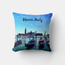 Recherche de venise coussins Gondoles