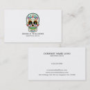 Recherche de crâne de sucre cartes visite Coloré