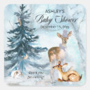 Recherche de lapin de neige autocollants Animaux des bois