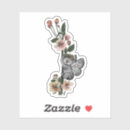 Recherche de koala autocollants Floral