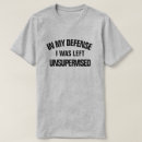 Recherche de défense tshirts Non surveillé