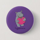 Recherche de hippopotame badges Amour