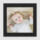 Recherche de pois noir et blanc invitations Minimaliste
