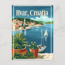 Recherche de mer adriatique cartes postales Vintage
