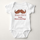 Recherche de moustache bébé vêtements Drôle
