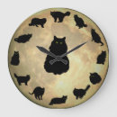 Recherche de minous horloges Noir