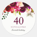 Recherche de fleurs peintes autocollants Floral