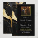 Recherche de marbre mariage invitations Agate de marbre