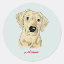Recherche de laboratoire autocollants Chien mignon