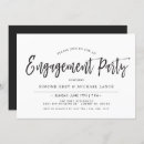 Recherche de parties de fiançailles invitations Calligraphie