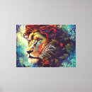 Zoek naar abstract lion kunst Miljard