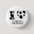 Zoek naar witte vlekken buttons Koe
