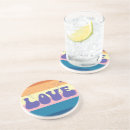 Recherche de jour valentines de dessous de verres Vintage