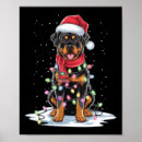 Zoek naar grappige rottweiler posters Kerstmis