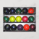 Recherche de boule de bowling cartes postales Boules