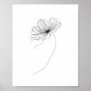 Recherche de dessin noir et blanc posters Botanique
