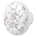 Recherche de texture marbre boutons et poignées de porte Blanc