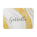 Recherche de marbre blanc tapis de bain Abstrait