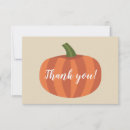 Recherche de halloween remerciements cartes Baby shower d'automne