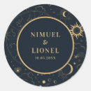 Recherche de étoile de lune autocollants Merci