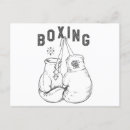 Recherche de gants de boxe cartes postales Boxer