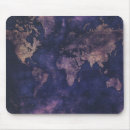 Recherche de monde carte tapis souris Céleste