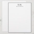 Recherche de papier à en tête Monogramme