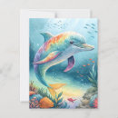 Recherche de plage de dauphin cartes postales Animal