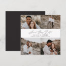 Recherche de multi photo save the dates Noir et blanc