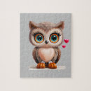 Recherche de hibou rouge Cœurs