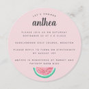 Recherche de pasteque invitations Pour elle