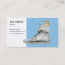 Zoek naar klaar visitekaartjes Illustratie