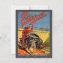Recherche de motos vintages cartes postales Course