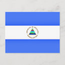 Recherche de drapeau nicaragua cartes postales Pays