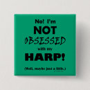 Recherche de harpe badges Harpiste