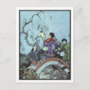 Recherche de contes de fées vintages cartes postales Illustration vintage