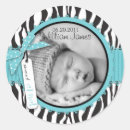 Recherche de pois turquoise autocollants Bébé
