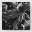 Recherche de fleur de lys horloges Arrière plan